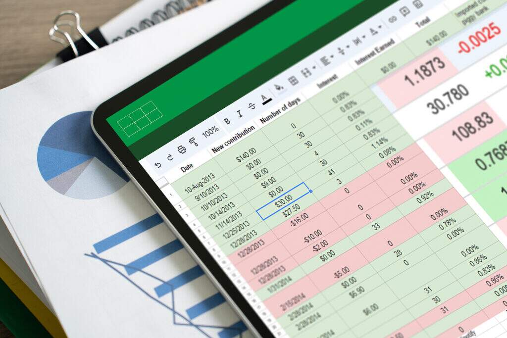 Fórmula de porcentagem no Excel aplicada em planilhas de análise de dados, relatórios financeiros e gráficos de desempenho.
